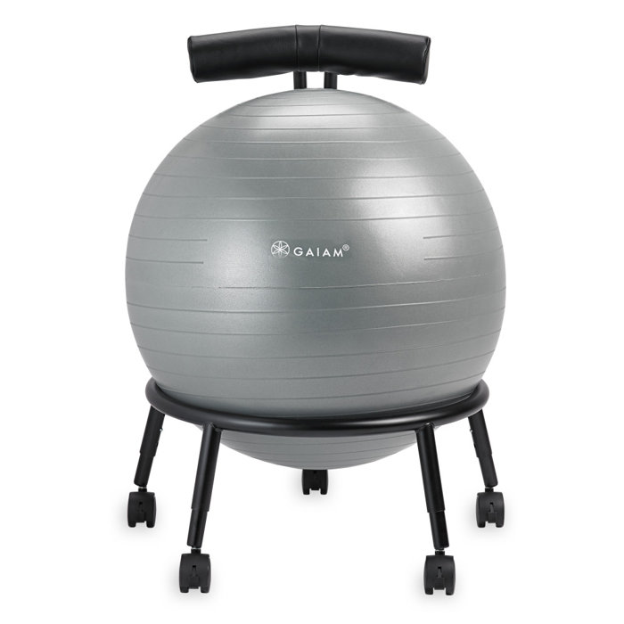 Gaiam Custom Fit Balance Ball Chair & Reviews Wayfair